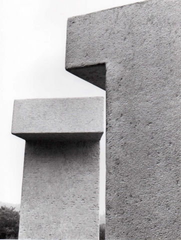 Zdenko Kolacio, Sculpture and space / Architecture, 1979
