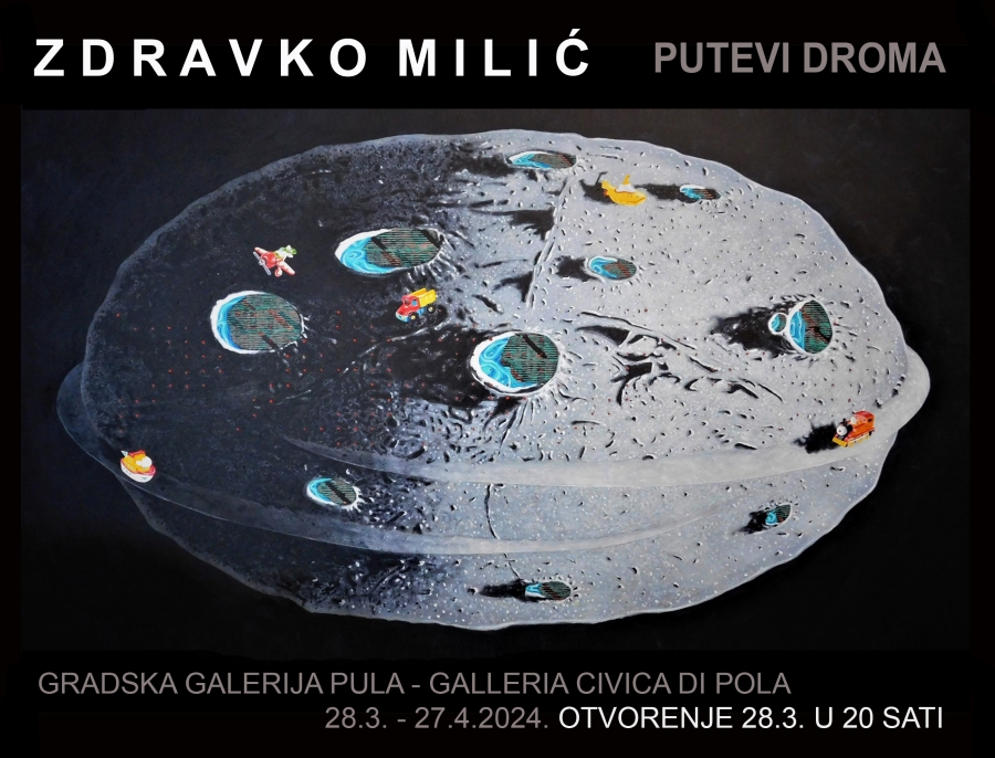 Otvorena izložba Zdravka Milića u Gradskoj galeriji Pula