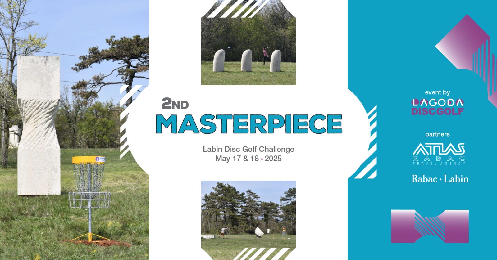 Disc golf vikend u Parku skulptura Dubrova – 17. i 18.05 2025