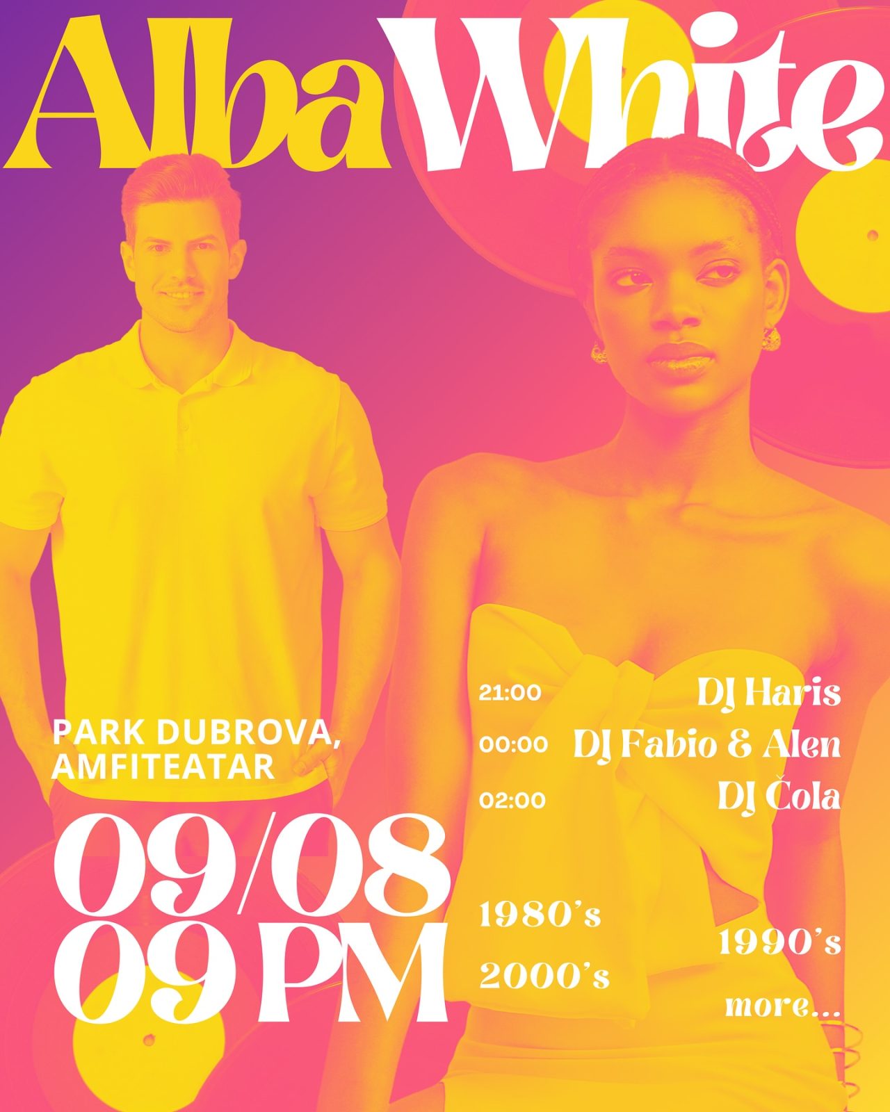Alba White Party u Parku skulptura Dubrova – ljetna večer pod zvijezdama
